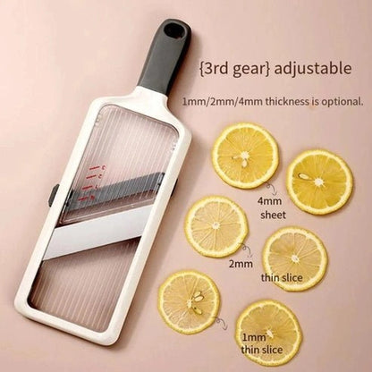 Manual Lemon & Vegetable Slicer with Hand Guard