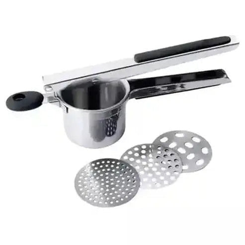 Portable Potatoes Masher Mashers Silver Portable Potato masher and fruit puree – Dondepiso