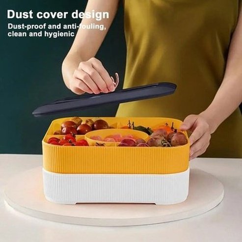 Moisture-Proof Food Storage Box with Lid