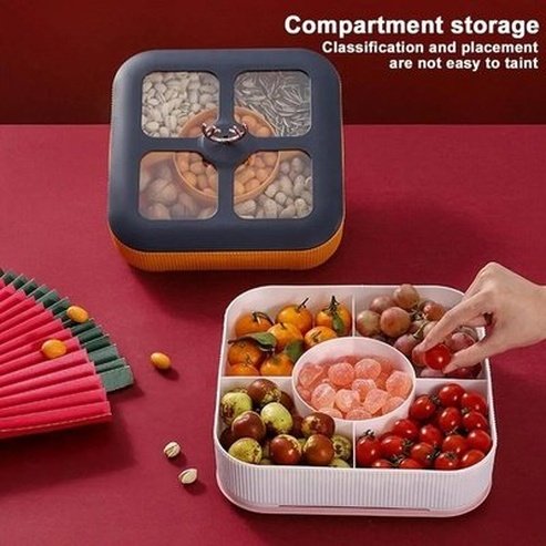 Moisture-Proof Food Storage Box with Lid