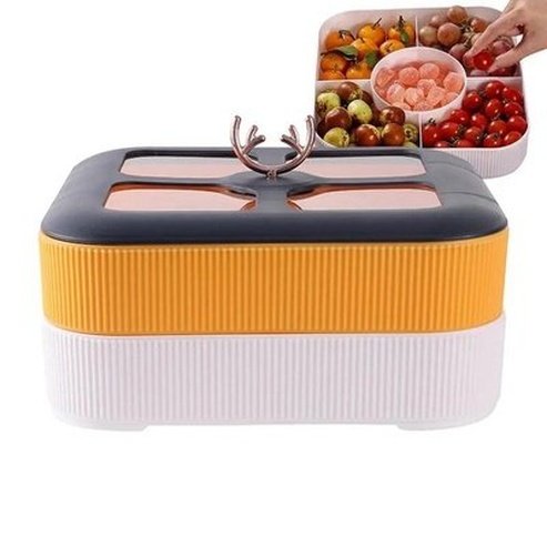 Moisture-Proof Food Storage Box with Lid