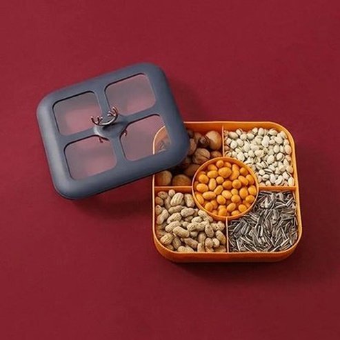 Moisture-Proof Food Storage Box with Lid