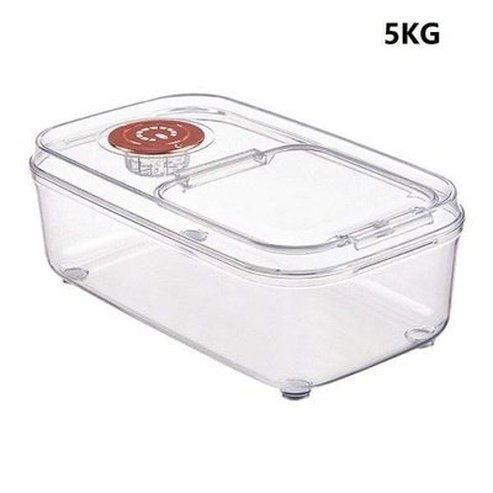 10KG Cereals Bucket Organizer with Nano-Insert for Secure Pantry Storage