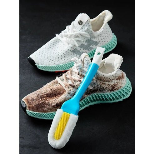 Multi-Functional Soft Hair Shoe Brush with Long Handle