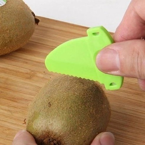 Portable ABS Kiwi Peeler and Slicer - Efficient and Convenient