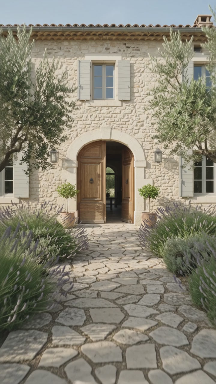 Inside a Luxury Provençal Stone Farmhouse