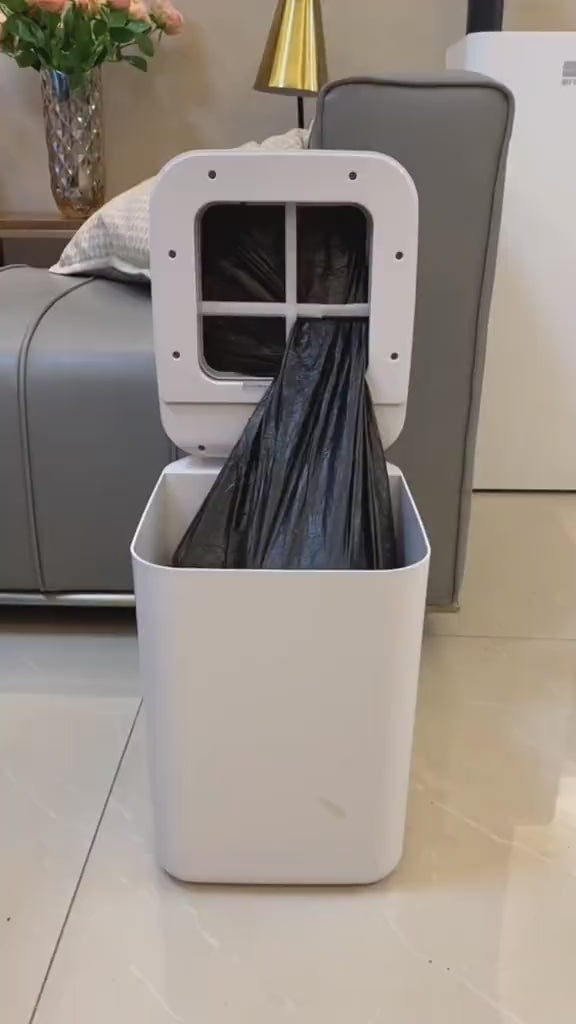 Automatic Touchless Garbage Bin for Kitchen and Bathroom