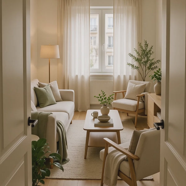 How to Style a Small Living Room to Feel Bigger and Brighter