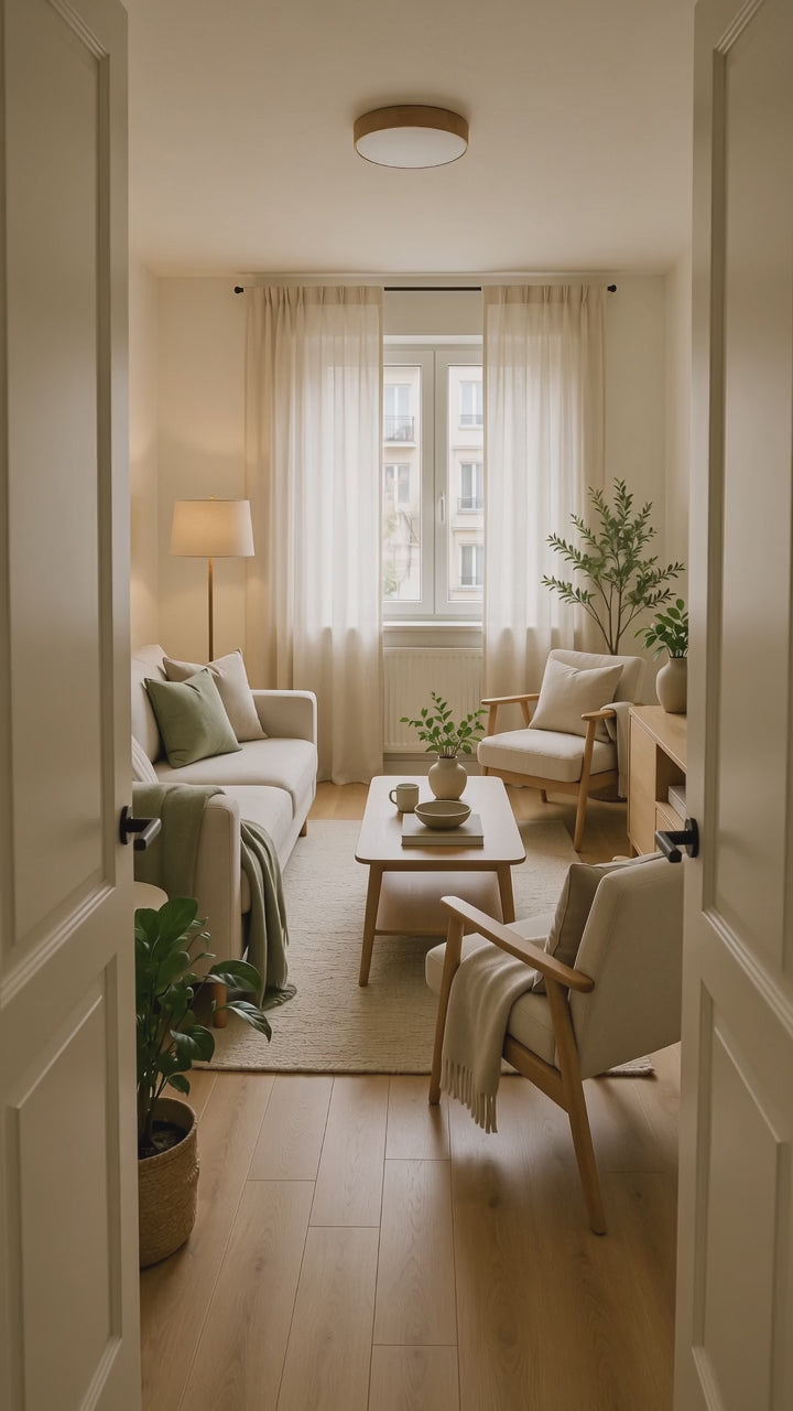 How to Style a Small Living Room to Feel Bigger and Brighter