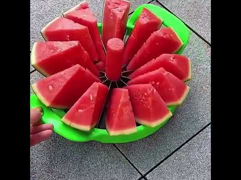 Creative Windmill Watermelon and Cantaloupe Slicer Cutter