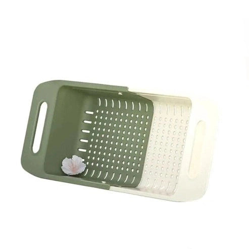 Retractable Drain Basket - Multifunctional Kitchen Organizer