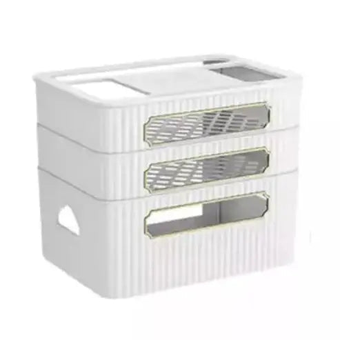 Efficient Router Storage Container for Organizing Sundries