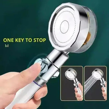 Fan Shower Head Shower Heads Water Saving High-Pressure Fan Shower Head · Dondepiso