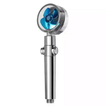 Fan Shower Head Shower Heads Blue Water Saving High-Pressure Fan Shower Head · Dondepiso