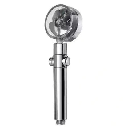 Fan Shower Head Shower Heads Silver Water Saving High-Pressure Fan Shower Head · Dondepiso