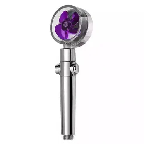 Fan Shower Head Shower Heads Purple Water Saving High-Pressure Fan Shower Head · Dondepiso