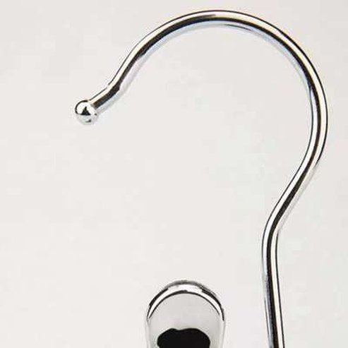 Small Stainless Steel Hangers with Pants Clips