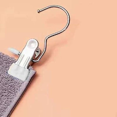 Small Stainless Steel Hangers with Pants Clips