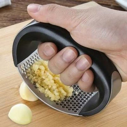 Stainless Steel Garlic Press Household Manual Press Device Kitchen Squeezer Ginger Garlic Tools Kitchen Accessories. Product Type: Garlic Presses.