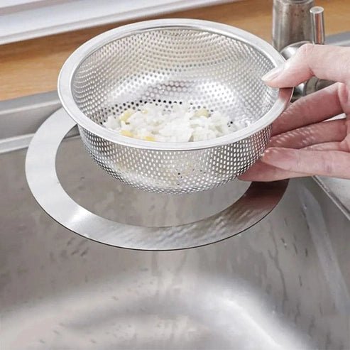 Swan-Shaped Sink Drain Basket - Stainless Steel Strainer