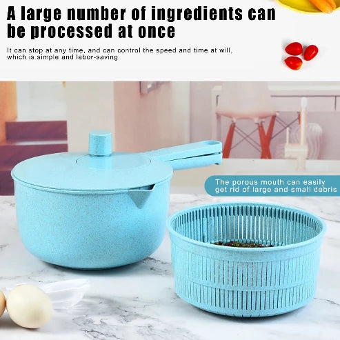 Multifunctional Vegetable & Salad Spinner with Rice Washer