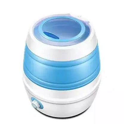 Folding Washing Machine Washing Machines Blue Portable folding clothes washing machine – Dondepiso