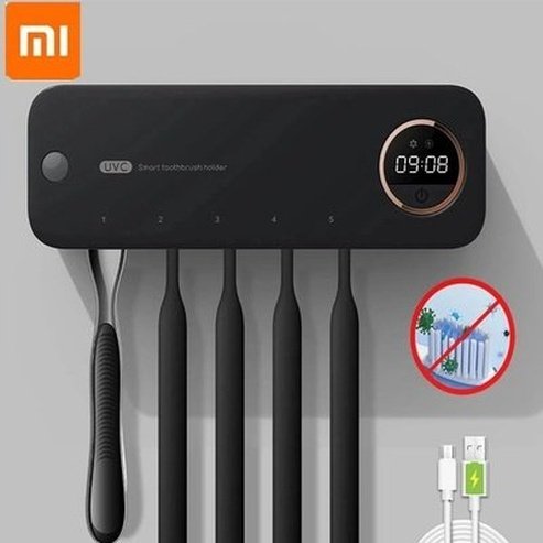 Xiaomi UV Toothbrush Razor Storage Sterilizer Rechargeable Toothbrush Holder LED Display Wall Mount Bathroom Accessories. Type: Toothbrush Holders. Brand: Xiaomi