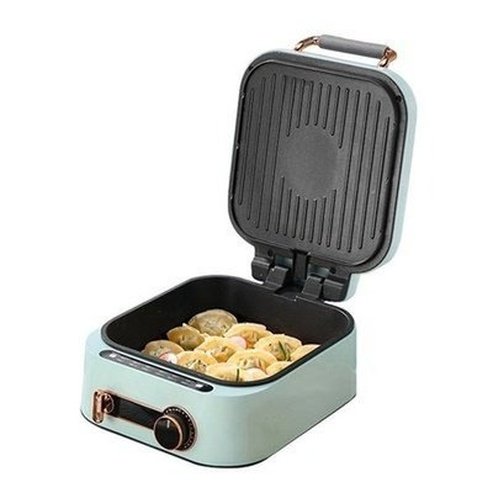 JIQI Household Baking Pan Electric Skillet Double-Sided Heating Pizza Pie Cooking Machine Crepe Pancake Maker BBQ Griddle. Kitchen Appliances: Food Cookers and Steamers