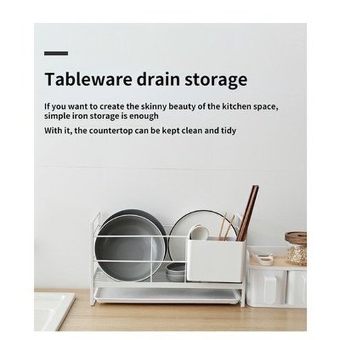 Reliable and durable kitchen tool for quick cleanups that won't take up a lot of counter space. Kitchen Tools & Utensils. Type: Dish Racks & Drain Boards.