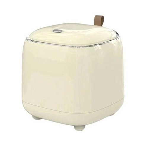 Mini Retro Desktop Trash Can Creative Desktop Waste Bin Garbage Bag Garbage Storage Box Press Flap Fall Prevention Eco-Friendly for Bedroom.