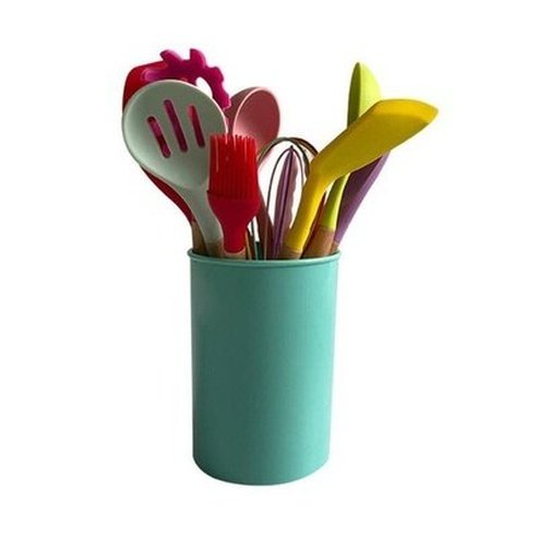 Silicone  Cooking Tools Set Cookware Sets Colorful Silicone Cookware Set With Storage Box · Dondepiso