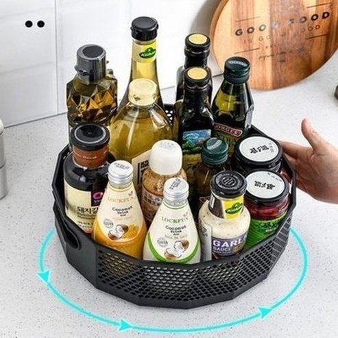 Rotary Seasoning Storage Tray