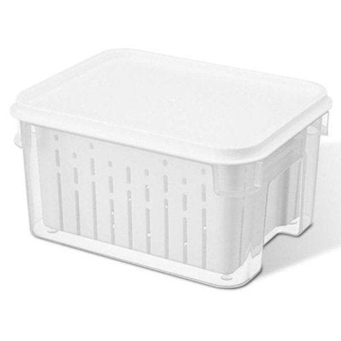 Clear Food Storage Box Food Storage Containers Clear Clear Fridge Food Storage Box With Strainer · Dondepiso