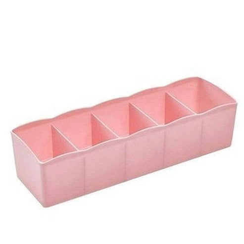 Underwear Organizer Box Household Drawer Organizer Inserts NO.4 / 1-5 Cells Closet Organizer Underwear Storage Box – Dondepiso