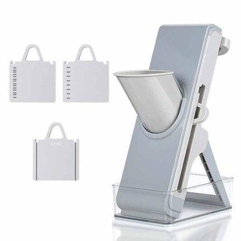 Guillotine Vegetable Slicer Kitchen Slicers grey Multifunction Guillotine Vegetable Cutter – Dondepiso