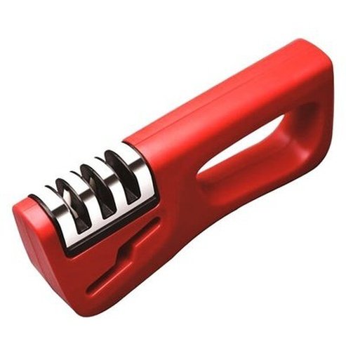 4 in 1 Knife Sharpener Knife Sharpeners Red 4 in 1 Kitchen Knife Sharpener Manual Scissor - Dondepiso