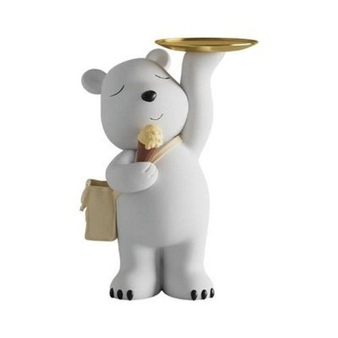 Cartoon Bear Sculpture Sculptures & Statues White Cartoon Ice Cream Bear Sculpture · Dondepiso