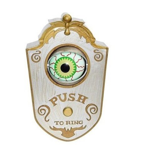 Halloween Horror Eye Ringer Seasonal & Holiday Decorations White Halloween One-Eyed Doorbell Sound Horror · Dondepiso