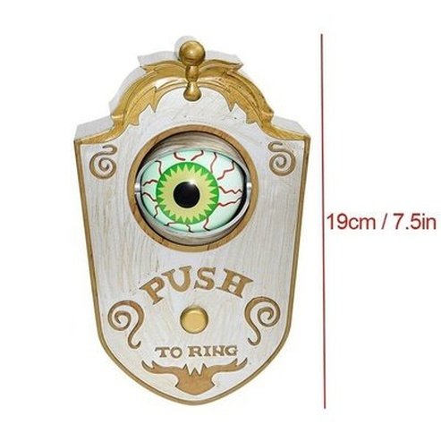 Halloween Horror Eye Ringer Seasonal & Holiday Decorations Halloween One-Eyed Doorbell Sound Horror · Dondepiso