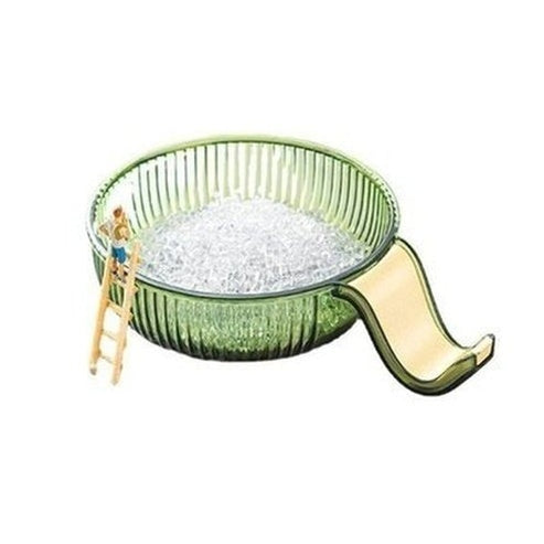 Small Transparent Dipping Dish Plate Set 