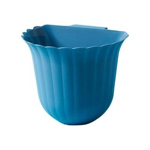 Flower Trash Can Trash Cans & Wastebaskets Wall-Mounted Plastic Flower Trash Can – Dondepiso