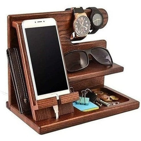 Wooden Display Mobile Stand Mobile Phone Stands Wood Wood Display Mobile Storage Stand · Dondepiso